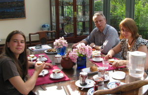 Afternoon tea at Selwyn Road